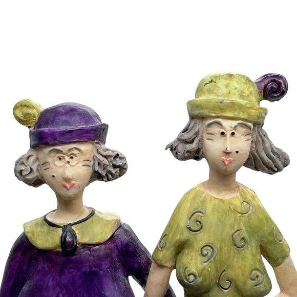 Sandy Gervais “If We Live To Be a 103 Best Friends We Will Be” Figurine - Picture 5 of 13